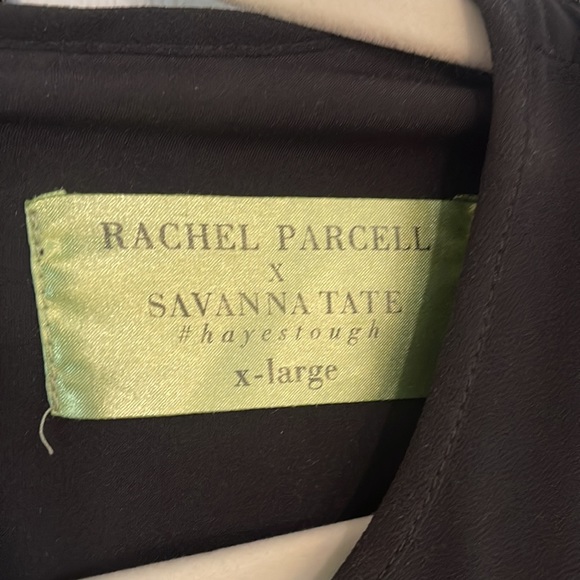Rachel Parcell x Savanna Tate black midi dress XL - Picture 4 of 5